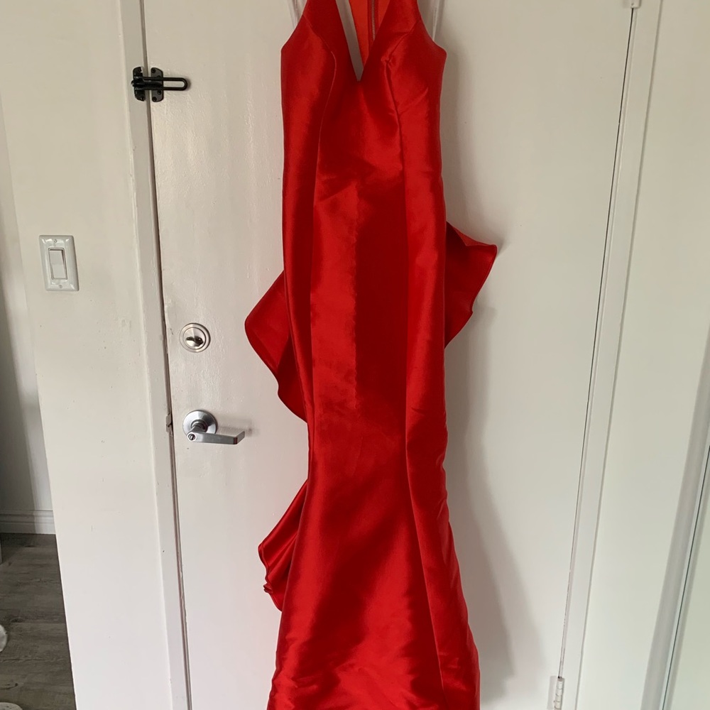 Sherri Hill Red Gown Style #50195